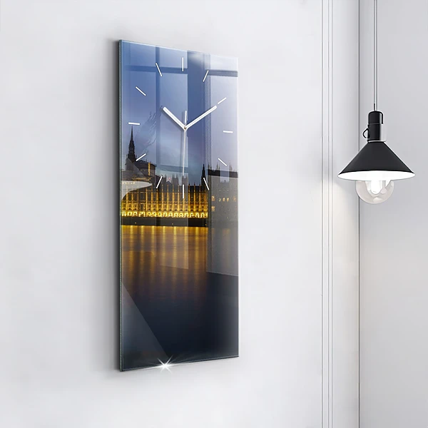 Vertikale Uhr mit motiv Winchester Palast London