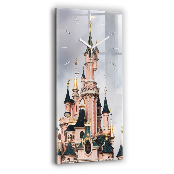 Vertikale Uhr Schloss Disneyland in Paris