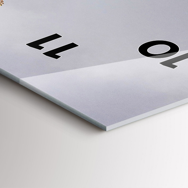 Vertikale Uhr Schloss Disneyland in Paris