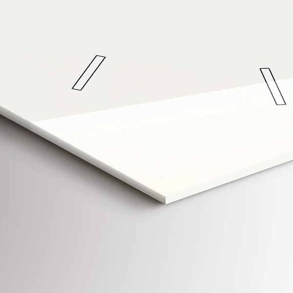 Vertikale Uhr mit motiv Leuchtturm und Meer