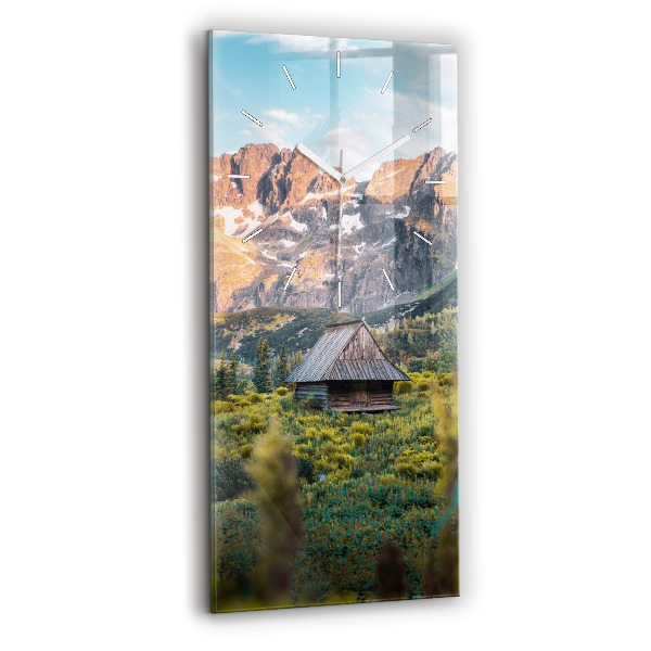 Vertikale Uhr Hütte im Tatra-Gebirge