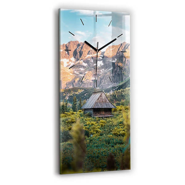 Vertikale Uhr Hütte im Tatra-Gebirge
