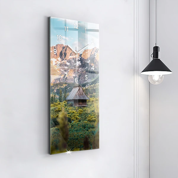 Vertikale Uhr Hütte im Tatra-Gebirge