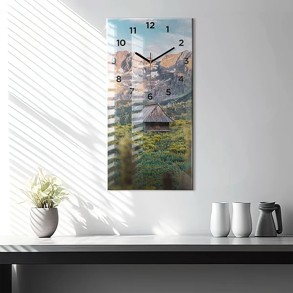 Vertikale Uhr Hütte im Tatra-Gebirge