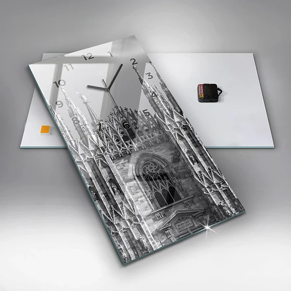 Vertikale Uhr Dom von Mailand Kathedrale