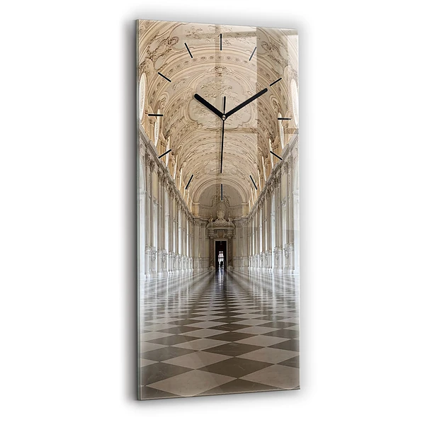 Vertikale Uhr Das Museum La Veneria Reale