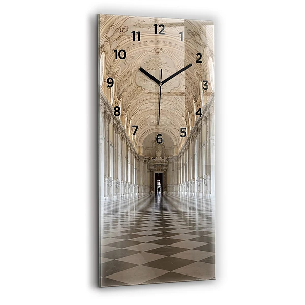 Vertikale Uhr Das Museum La Veneria Reale
