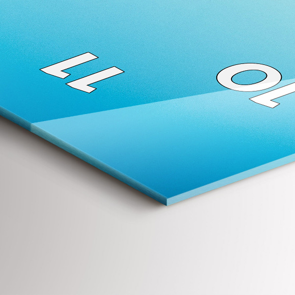 Vertikale Uhr Rialto-Brücke in Venedig