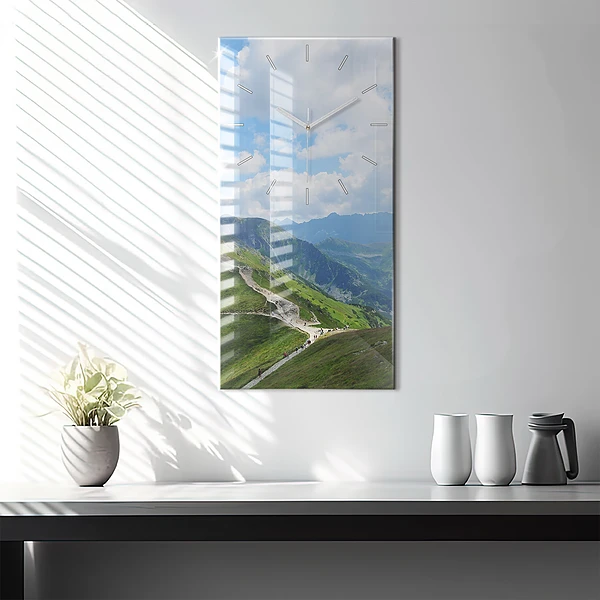 Vertikale Uhr mit motiv Kasprowy Wierch Zakopane