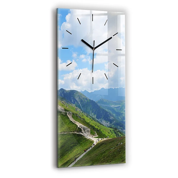 Vertikale Uhr mit motiv Kasprowy Wierch Zakopane