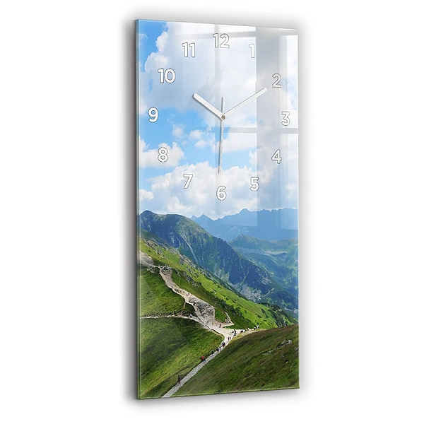 Vertikale Uhr mit motiv Kasprowy Wierch Zakopane