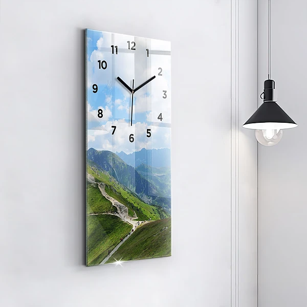 Vertikale Uhr mit motiv Kasprowy Wierch Zakopane