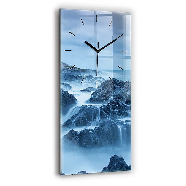 Vertikale Uhr mit motiv Leuchtturm
