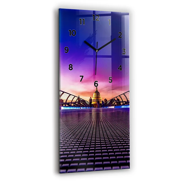 Vertikale Uhr mit motiv St. Pauls Kathedrale