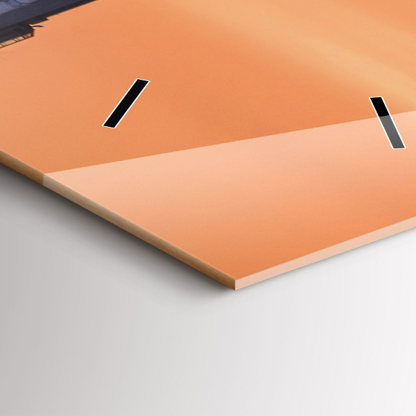 Vertikale Uhr Benjamin-Franklin-Brücke