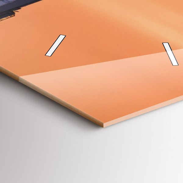 Vertikale Uhr Benjamin-Franklin-Brücke