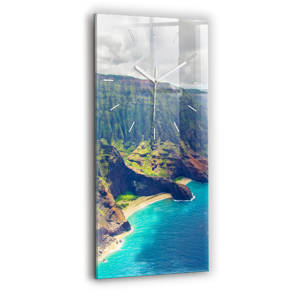 Vertikale Uhr Hawaiianisches Meer