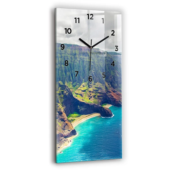 Vertikale Uhr Hawaiianisches Meer