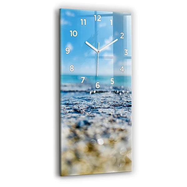 Vertikale Uhr mit motiv Wasserfotografie