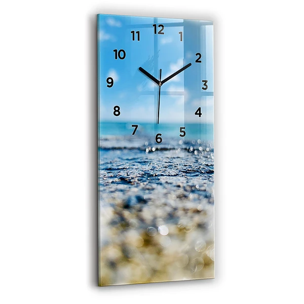 Vertikale Uhr mit motiv Wasserfotografie