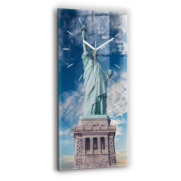 Vertikale Uhr Freiheitsstatue New York