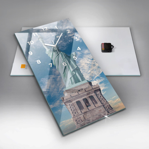 Vertikale Uhr Freiheitsstatue New York
