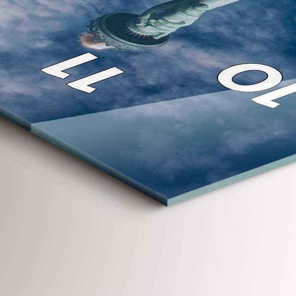 Vertikale Uhr Freiheitsstatue New York