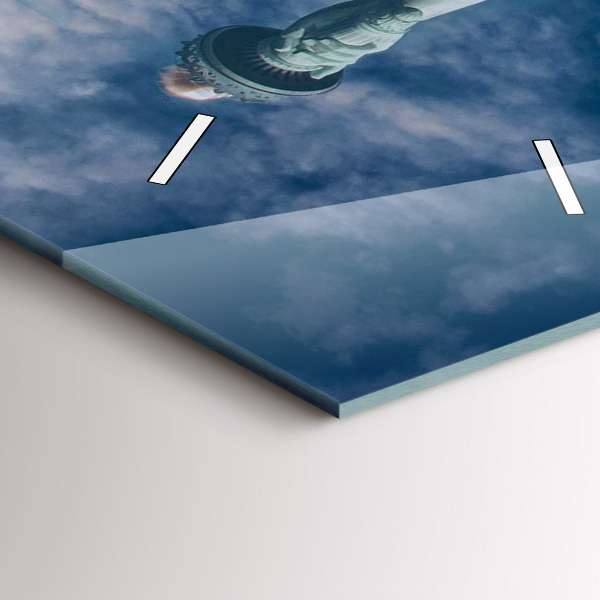 Vertikale Uhr Freiheitsstatue New York