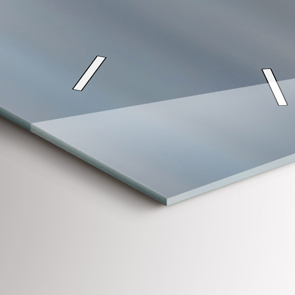 Vertikale Uhr Die wehende US-Flagge