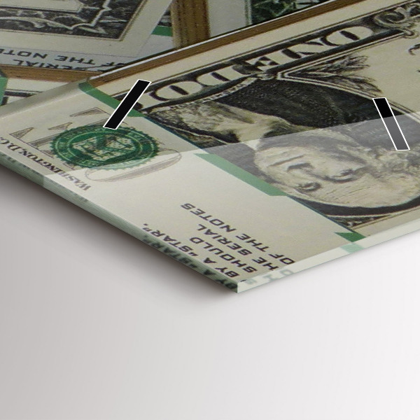 Vertikale Uhr 1 US Dollar