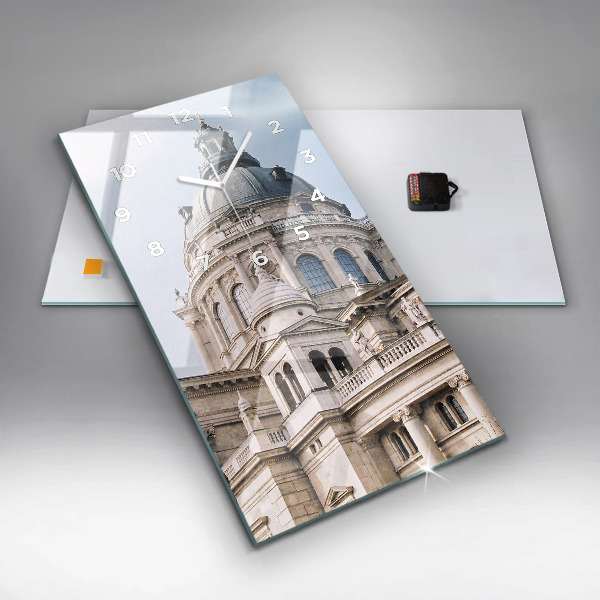 Vertikale Uhr St. Stephans Basilika