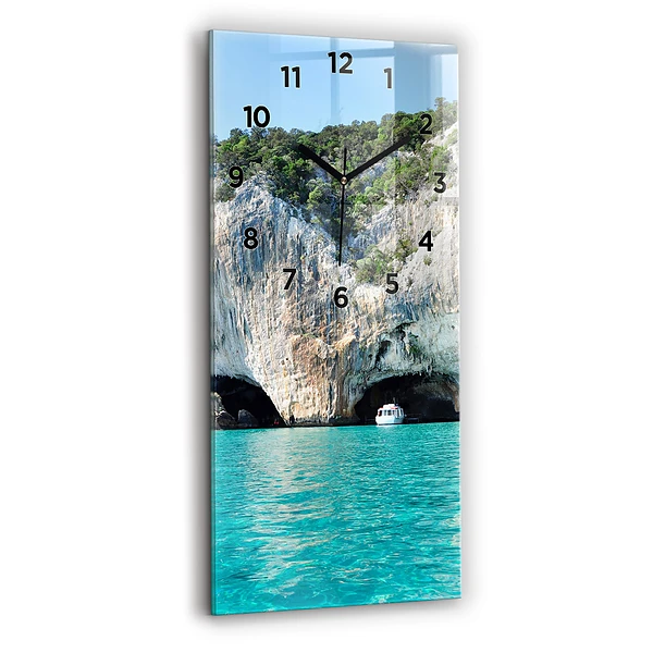 Vertikale Uhr Unterwasser-Höhle