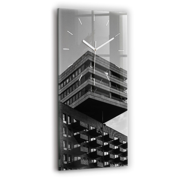 Vertikale Uhr mit motiv Architektur in Amsterdam