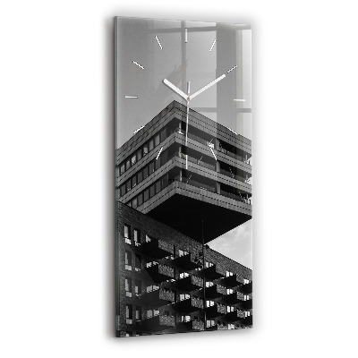 Vertikale Uhr mit motiv Architektur in Amsterdam