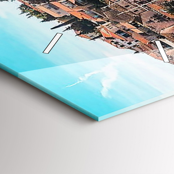 Vertikale Uhr Boote in Kroatien