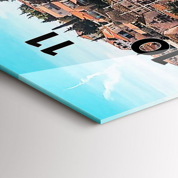 Vertikale Uhr Boote in Kroatien