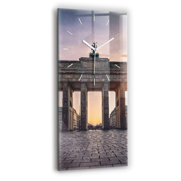 Vertikale Uhr Brandenburger Tor