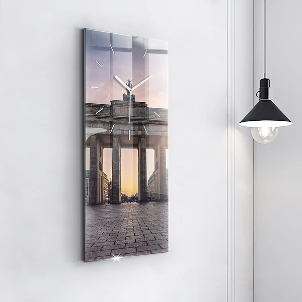 Vertikale Uhr Brandenburger Tor