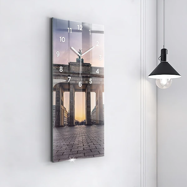 Vertikale Uhr Brandenburger Tor