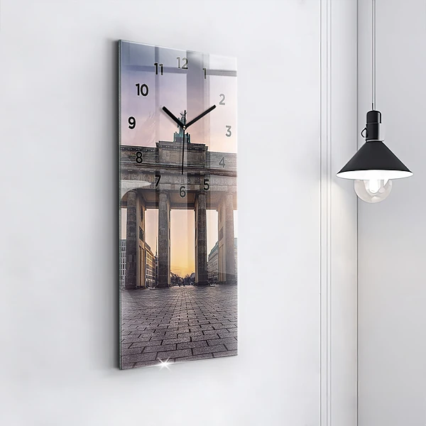 Vertikale Uhr Brandenburger Tor