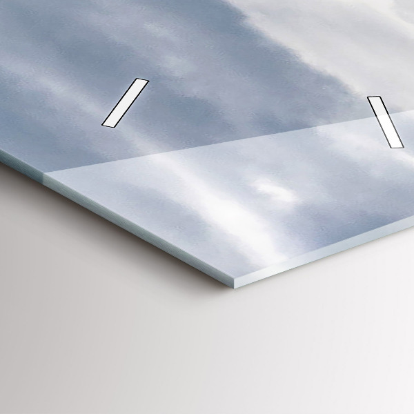 Vertikale Uhr mit motiv Schloss Neuschwanstein