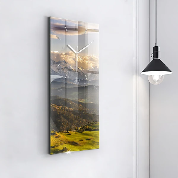 Vertikale Uhr mit motiv Pieniny - Hohe Spitze