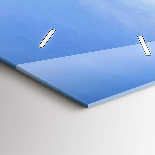 Vertikale Uhr mit motiv Sokolica-Gipfel im Pieniny-Gebirge