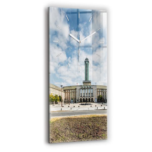 Vertikale Uhr Panorama von Ostrava