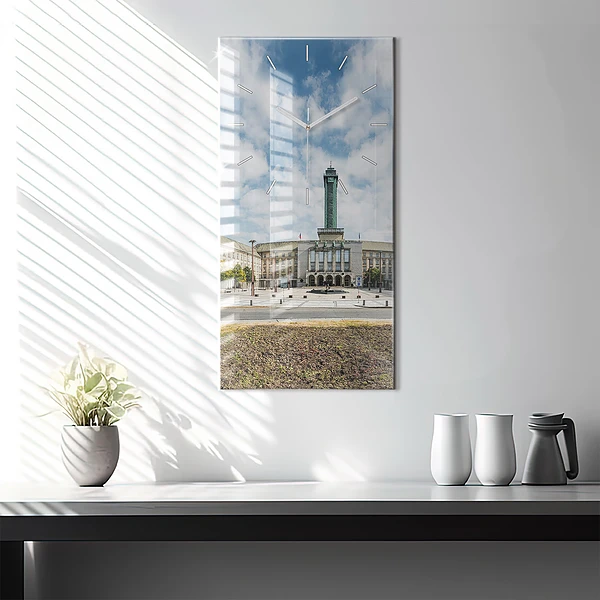 Vertikale Uhr Panorama von Ostrava