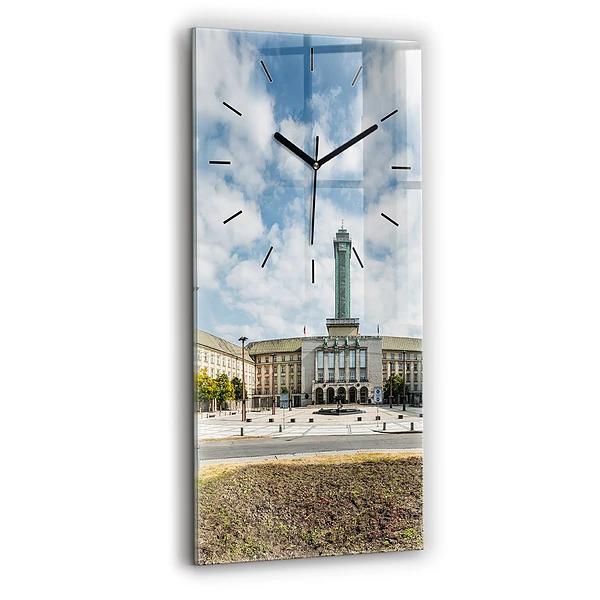Vertikale Uhr Panorama von Ostrava