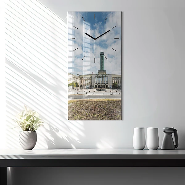 Vertikale Uhr Panorama von Ostrava