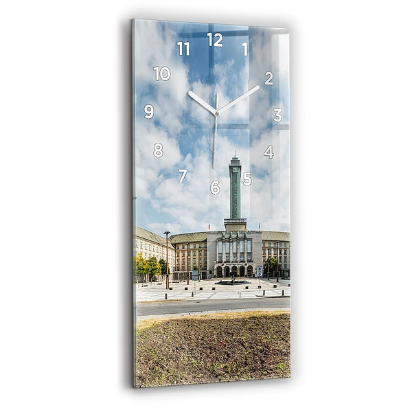 Vertikale Uhr Panorama von Ostrava