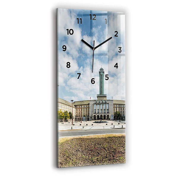 Vertikale Uhr Panorama von Ostrava