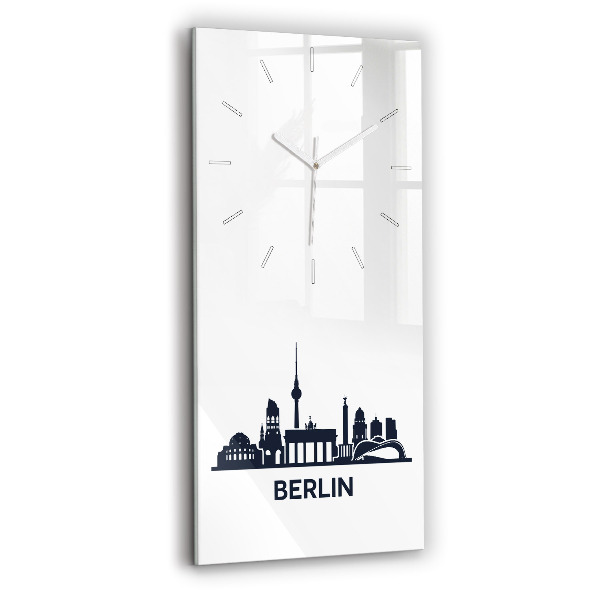Vertikale Uhr Illustration der Stadt Berlin